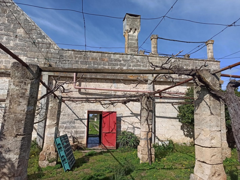 Vendesi casa rurale a Veglie con sei ettari di terreno agricolo